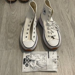 High top converse Worn once